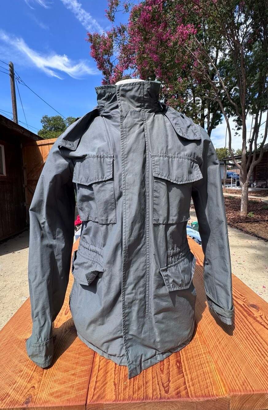 Gap Designed and Crafted M-65 Style Military Field Jacket Green Size S